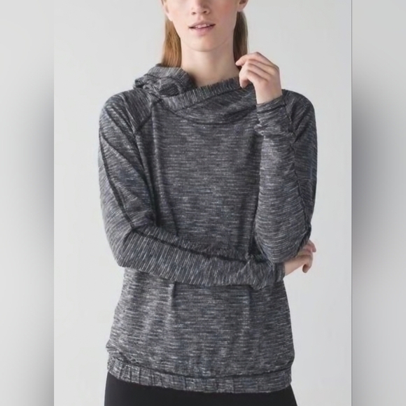 Lululemon Athletica Healthy Heart Pullover II Hoodie- In Coco Pique - Picture 1 of 11